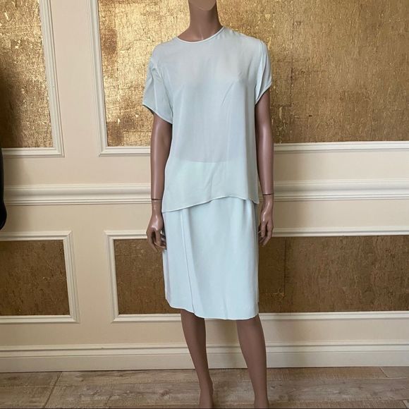 Jones New York 3 pieces 100% silk suit size 14 - Picture 5 of 16